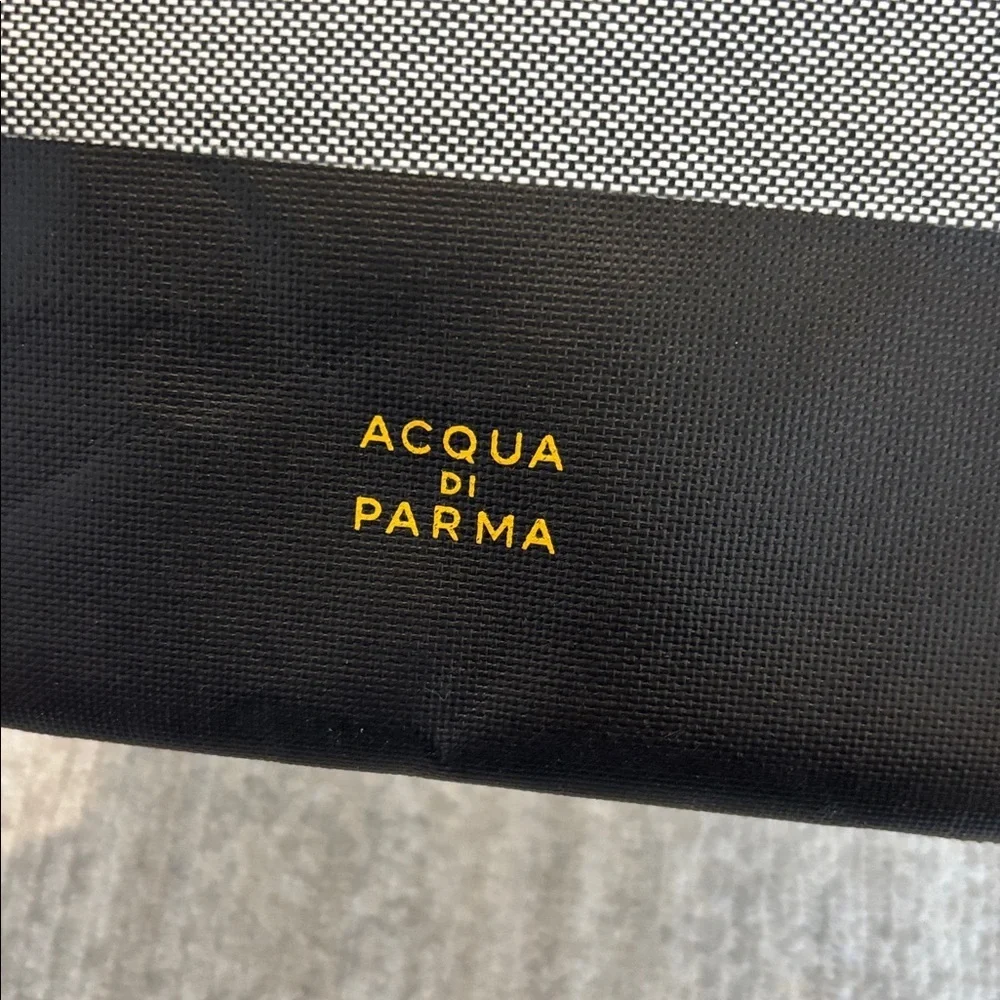 ACQUA DI PARMA travel bags SET of TWO cosmetic bags makeup case travel accessory - Picture 4 of 15